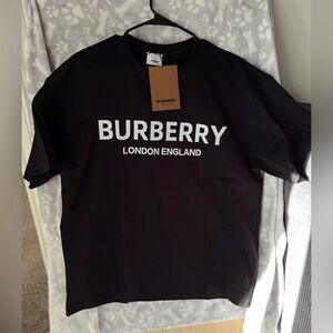 Burberry Black Logo T-Shirt XXL